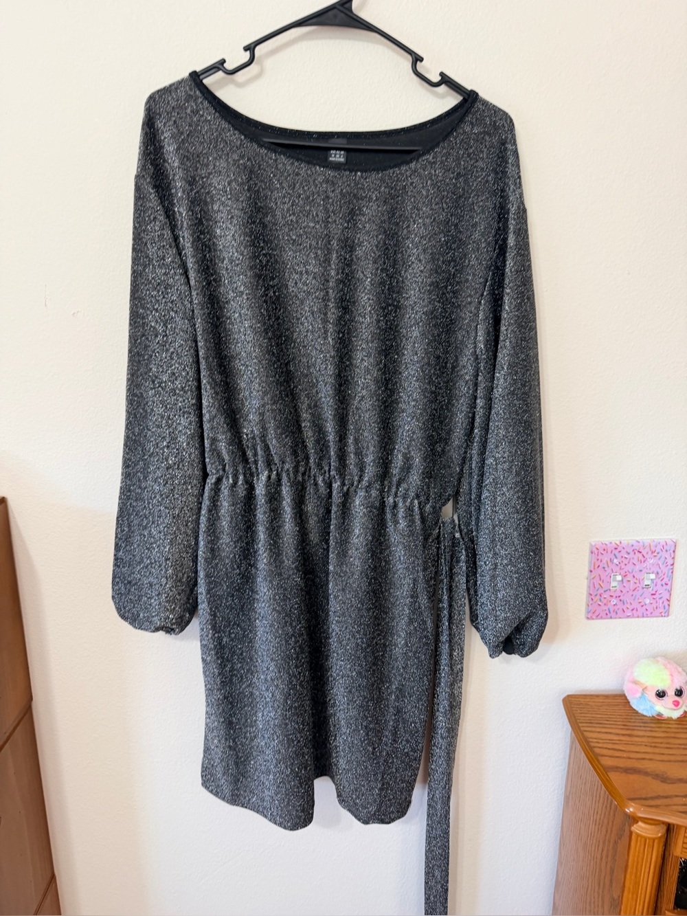 SHEIN Silver bling dress size M